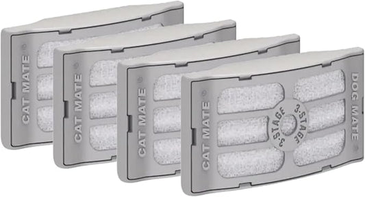 Cat Mate Genuine Replacement 3-Stage Filter Cartridges by CatMate
