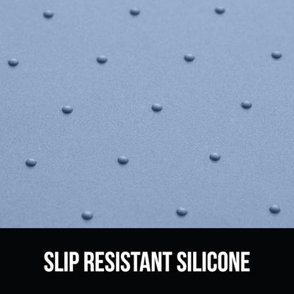 GORILLA GRIP 100% Waterproof Raised Edge BPA Free Silicone Pet Feeding Mat - Image 4