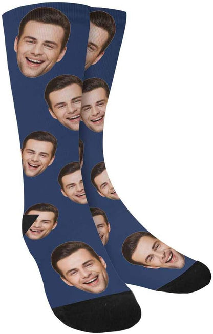 MyPupSocks Custom Personalized Photo Pet Face Socks, Cat and Dog Tracks Paws by MyPupSocks