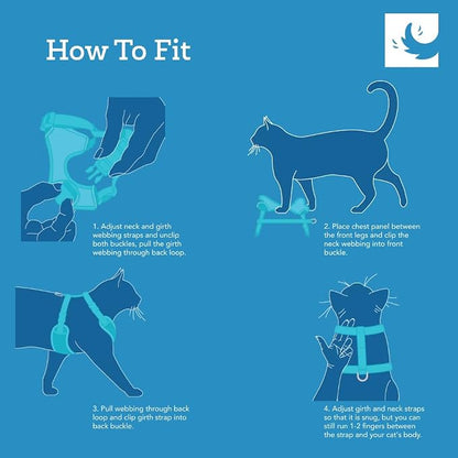 RC Pets Adventure Kitty Harness Includes Adjustable, Airmesh Fabric - Image 4