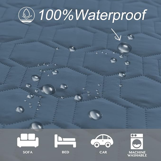 Waterproof and Non-Slip Dog Bed Cover and Pet Blanket Sofa Pet Bed Mat ，car - Image 2