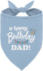 Happy Birthday Dog Bandana, Letter Print, 25 x 17 inch, Bandana Neck, All by Unknown