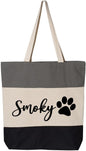 Custom Dog Tote Bag Personalized Dog Mom Gift Dog Toys Totes Pet Gift Custom by IHK