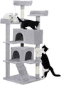 56-Inch Multi-Level Cat Tree Tower by Unknown