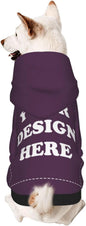 Personalized Chihuahua Dog Hoodie, Custom Pet Warm Sweatshirt Costume by KMITBPN