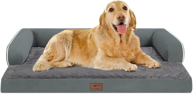 Large Dog Bed Orthopedic Washable by Mekiy