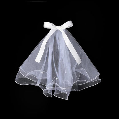 Gigicloud Dog Bride Costume Pet Wedding Veil by Unknown