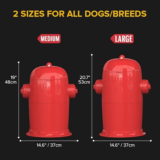 Red Rocket Pets Dog Poop Trash Can Doggy Twist'R, Odor Free Dog Waste Disposal - Image 5