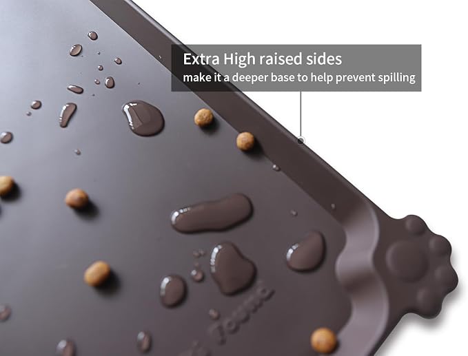 Hoki Found L Silicone Non Slip Pet Dog Cat Bowl Mats - Image 2