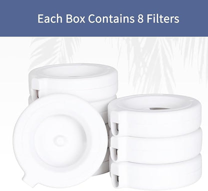 RIZZARI Water Dispenser Replacement Filters: Official Genuine Product 8 Pack - Image 4
