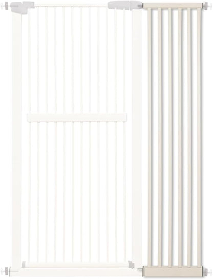 Lumizone Extra Tall Cat Gate Extension Kit 61.02" High Pressure Mounted 12.6" by Lumizone