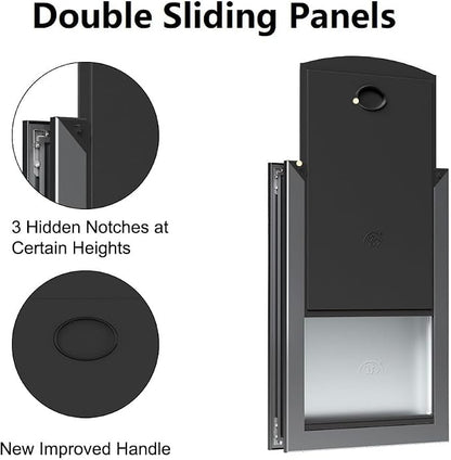 Rescumascer Medium Dog Door for Door, Doggie Door - Image 3