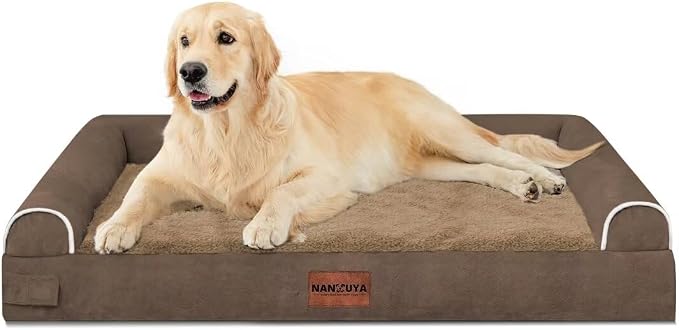 Large Dog Bed Orthopedic Washable: Beds Bolster XL Bed Big XLarge Dogs Memory - Image 8