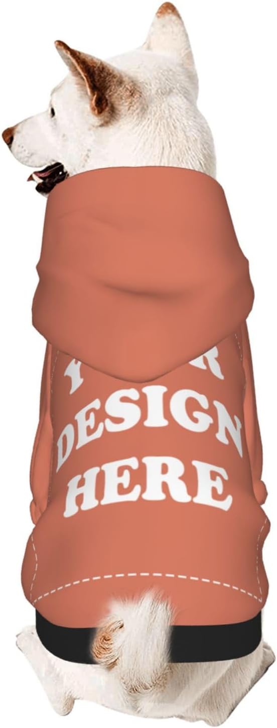 Dog Costume, Custom Dog Hoodie, Dog Name Costume Holiday Pet Pajamas Outfit by KMITBPN