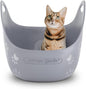 Litter Genie Cat Litter Box | Portable, High Sided Cat Litter Box by LitterGenie