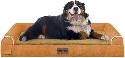 Large Dog Bed Orthopedic Washable: Jumbo Dog Bed Bolster Extra Large Dogs Egg - Image 8