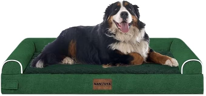 Large Dog Bed Orthopedic Washable: Jumbo Dog Bed Bolster Extra Large Dogs Egg - Image 8