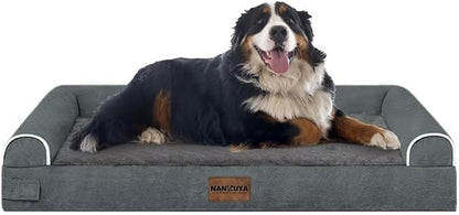 Large Dog Bed Orthopedic Washable: Jumbo Dog Bed Bolster Extra Large Dogs Egg - Image 9