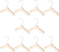 Wooden Pet Clothes Hangers 8.66-inch Small Dog and Cat Hangers Wear-Resistant by levemolo