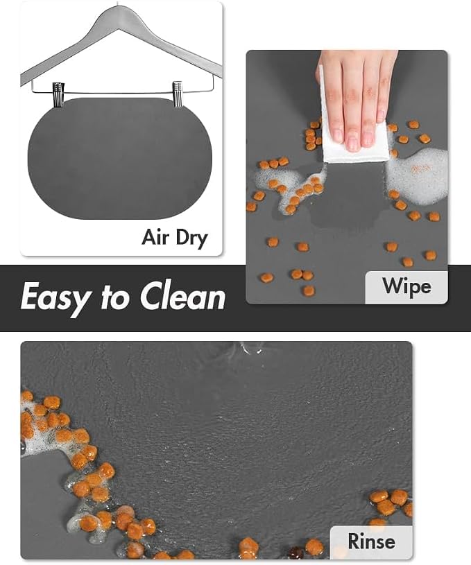 Absorbent Dog Food Mat-Dog Cat Mat - Image 4