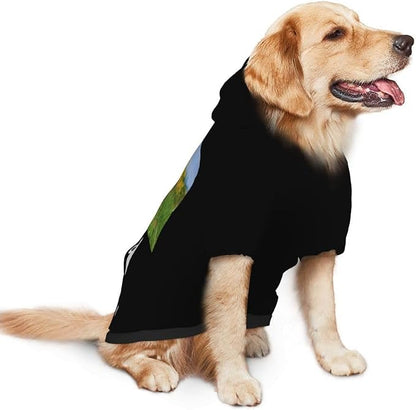 Customized Dog Hoodie with Name Logo Personalized Text Soft & Warm - Image 3