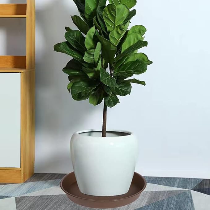 2 Pack of 20 21 inch Plant Saucer Round, Deep Plant Saucers - Image 3
