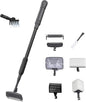 Carefree Fish 6IN1+1 Aquarium Cleaning Tools Long Handle Adjustable Length by CarefreeFish