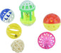 6pcs Foraging Ball Bird Toys Conures Feeder Toys Parakeets Foot Talon Toy by GUANLANT