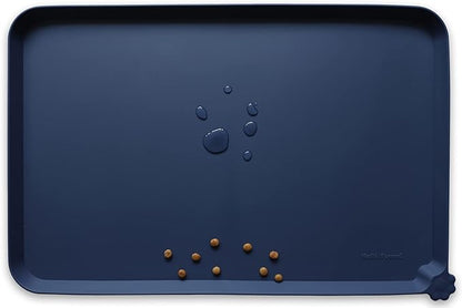 Hoki Found Large Waterproof Silicone Pet Food Mats Tray by Hoki+Found