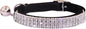 THAIN Rhinestones Cat Dog Collar Soft Velvet Safe Adjustable Collar Bling by THAIN