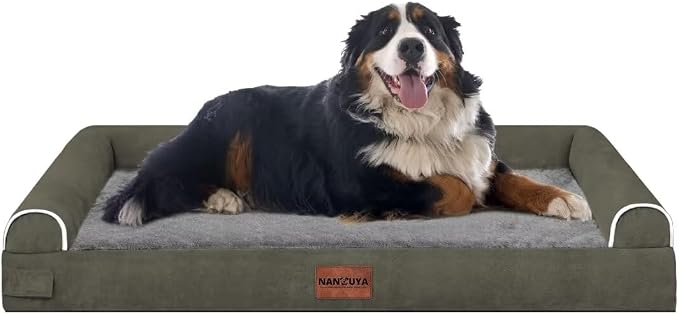 Large Dog Bed Orthopedic Washable: Jumbo Dog Bed Bolster Extra Large Dogs Egg - Image 8