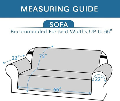 H.VERSAILTEX Reversible Sofa Slipcover Furniture Protector Water Resistant 2 - Image 2