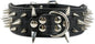 Serijoars Spiked Studded Dog Collar, PU Leather Dog Collar, Adjustable Pet by Serijoars