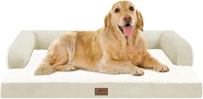 Large Dog Bed Orthopedic Washable: Extra XL XLarge Big Dog Bed by Mekiy