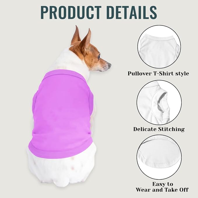 Custom Dog Shirt Pet Clothes Breathable Shirts - Image 4