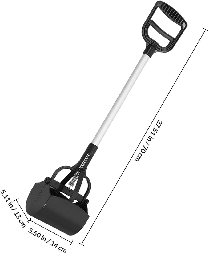 Pet Poop Picker with Long Handle, Portable Pet Waste Cleaning Tool - Image 2