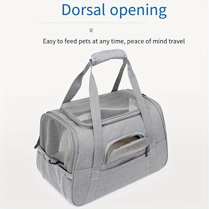 Cat Carriers, Dog Carriers, Pet Carriers – Airline-Approved Soft-Sided Bag - Image 5