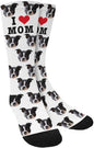 Custom Face Socks, Personalized Dog Lover Pet Photo Picture on Socks Unisex by Enjoy-yjl