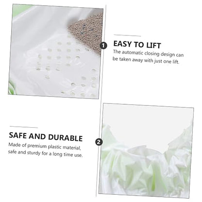 7pcs Cat Litter Filtering Bags Practical Pet Waste -up Pouches Automatic Closure - Image 7