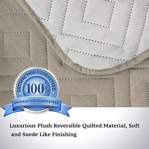 H.VERSAILTEX Reversible Sofa Slipcover Furniture Protector Water Resistant 2" - Image 3