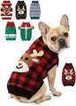 Dog Christmas Sweater, Soft Warm Pet Clothes Coat by AURUZA