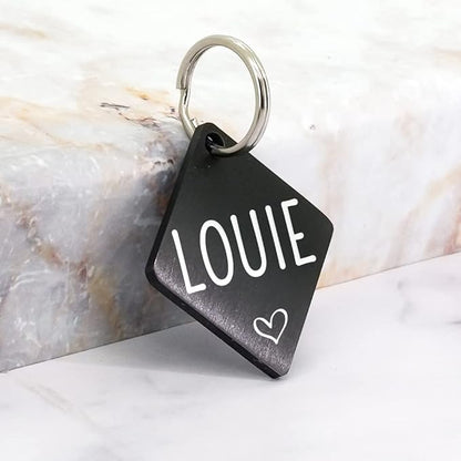 Ultra Joys Cat ID Tag Personalized Pet Tags, Durable Stainless Steel Small Pet - Image 2