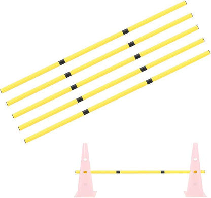 5 Pack Replacement Poles for Dog Agility Jumps Equipment Set, 41 Inches Long by Unknown