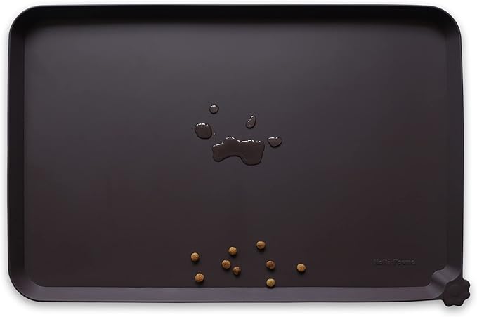 Hoki Found L Silicone Non Slip Pet Dog Cat Bowl Mats by Hoki+Found