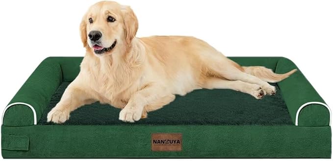 Large Dog Bed Orthopedic Washable: Beds Bolster XL Bed Medium Large Dogs Egg - Image 9