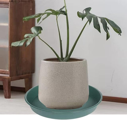4 Pack of 16 17 inch Plant Saucer, 2.3" Depth, Heavy Duty Deep Plant Trays - Image 4