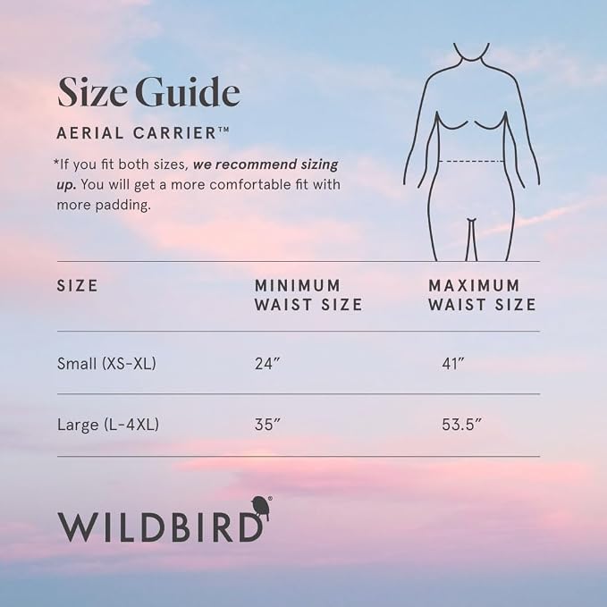 WildBird - Aerial Buckle Carrier - 2-24 Months - Large Acadian - Front or Back - Image 3