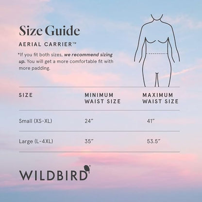 WildBird - Aerial Buckle Carrier - 2-24 Months - Large Raven - Front or Back - Image 3