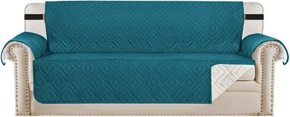 H.VERSAILTEX Reversible Sofa Slipcover Furniture Protector Water Resistant 2" by HVERSAILTEX