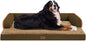 Orthopedic Large Dog Bed Washable: Brown Gaint Size Dog Beds by Mekiy
